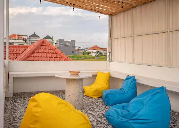 2 Bedrooms With Rooftop Paddy Field View 别墅 坎古