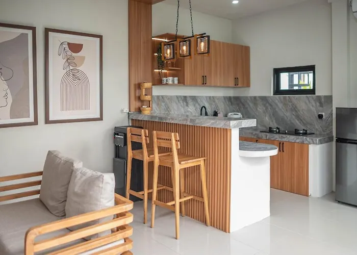 2 Bedrooms With Rooftop Paddy Field View 坎古