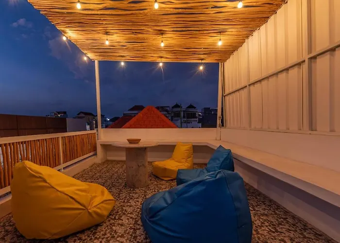 别墅 2 Bedrooms With Rooftop Paddy Field View 坎古